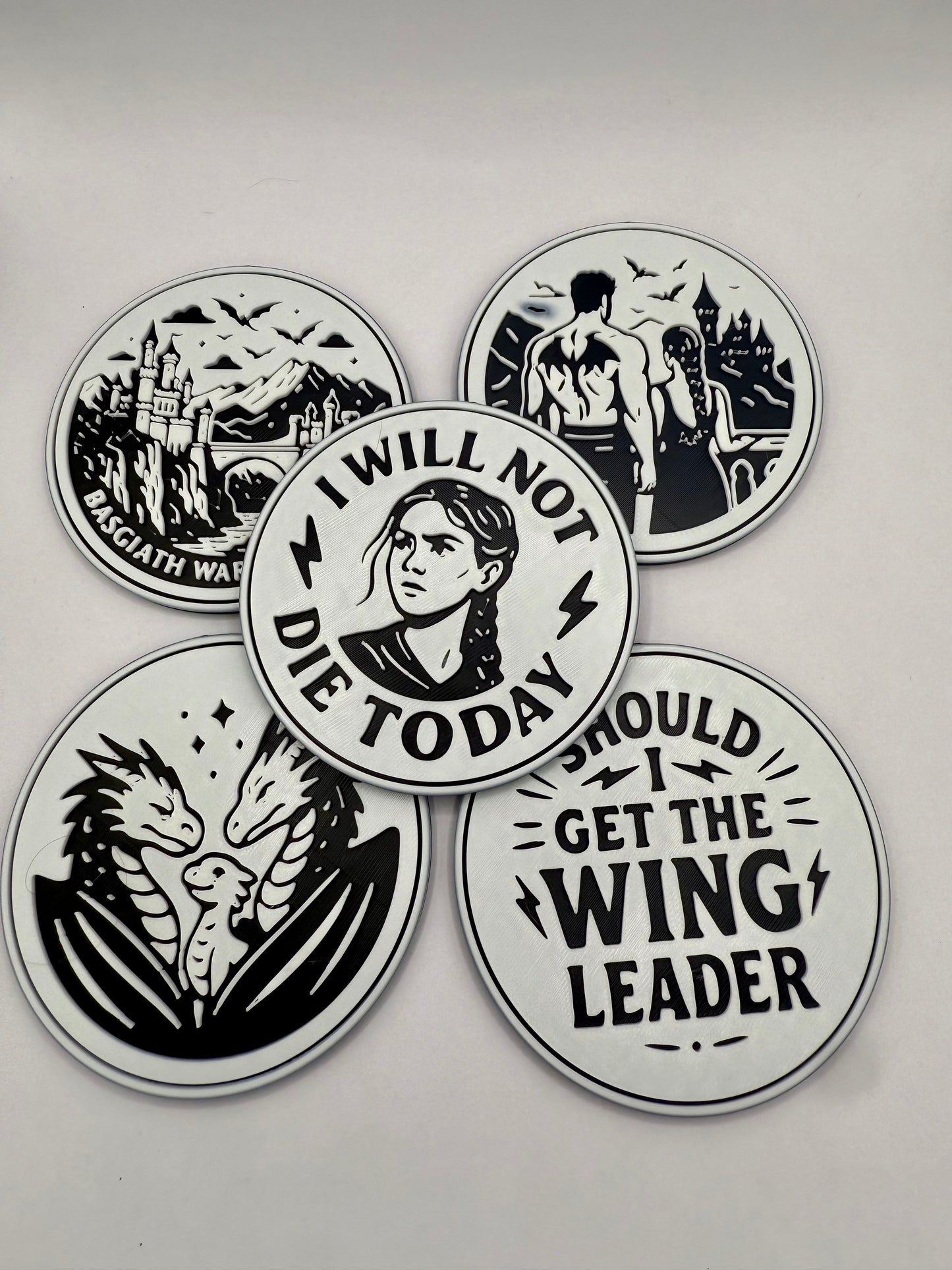 Fourth Wing Coaster Set