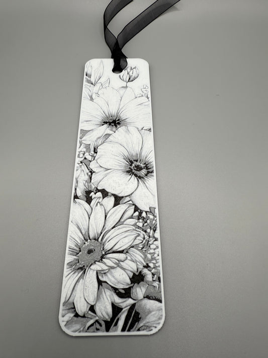 Mixed Flower Bookmark