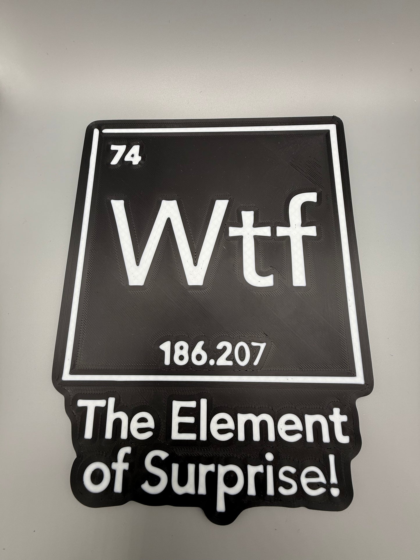 Element of Surprise Sign