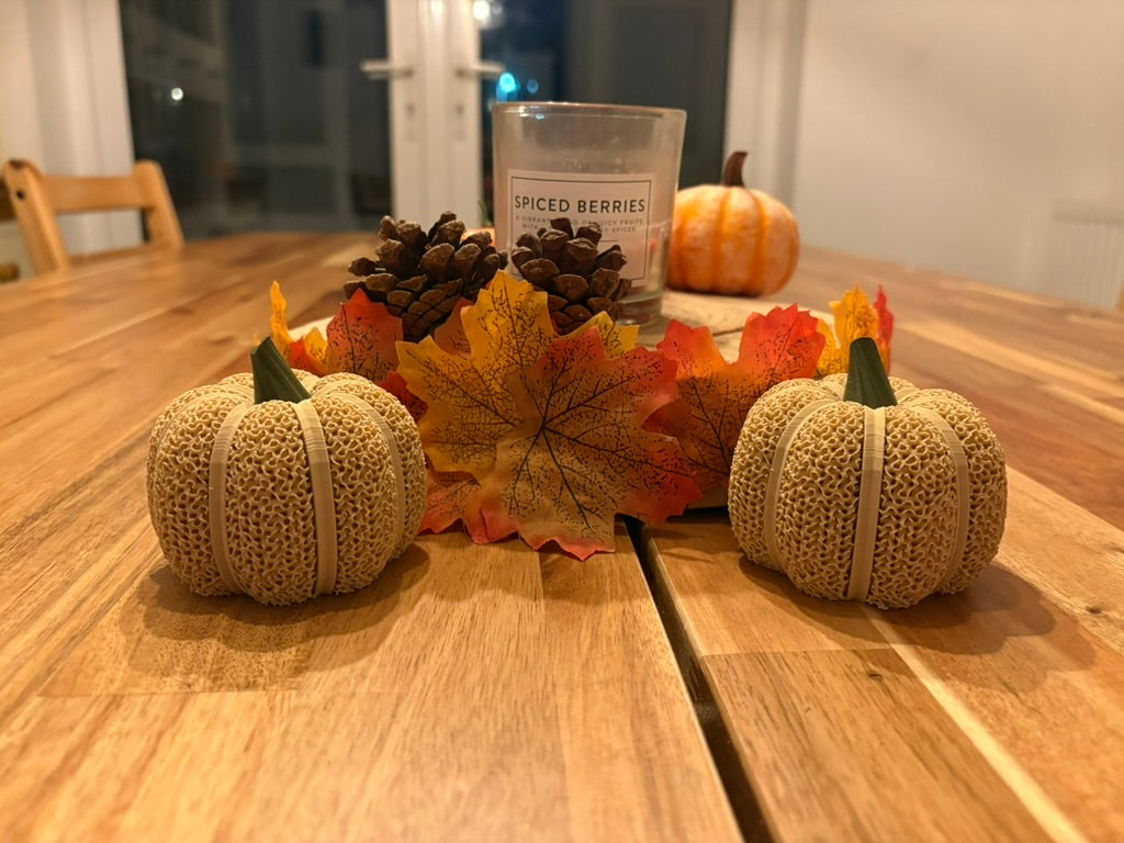 Mini Tea Light Pumpkins