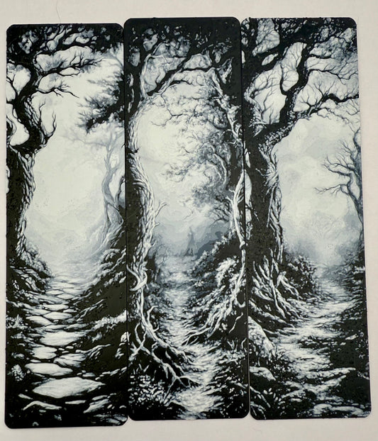 Spooky Forest Bookmark set