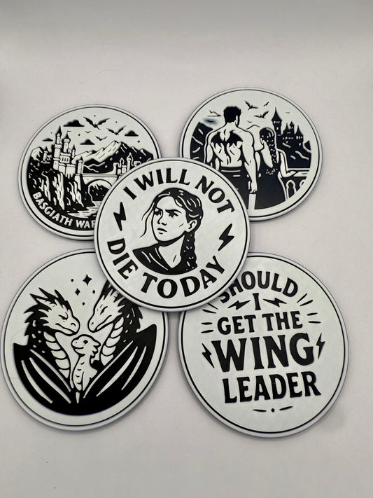Fourth Wing Coaster Set