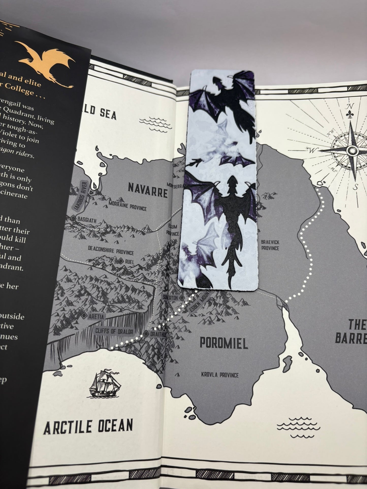 FourthWing Bookmark