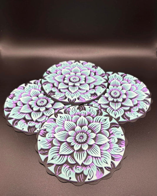 Mandela coaster set