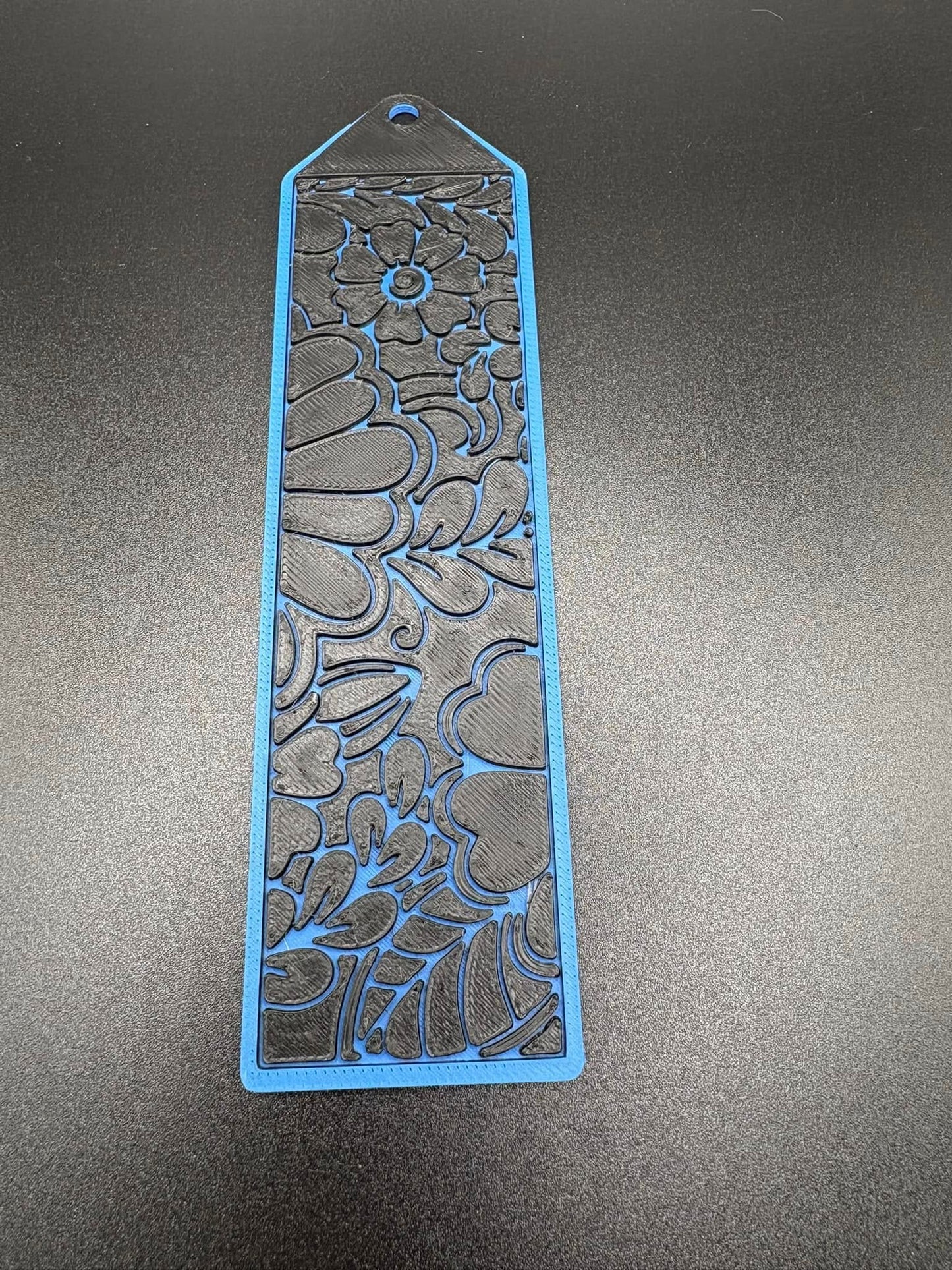 Neon Flower Bookmark