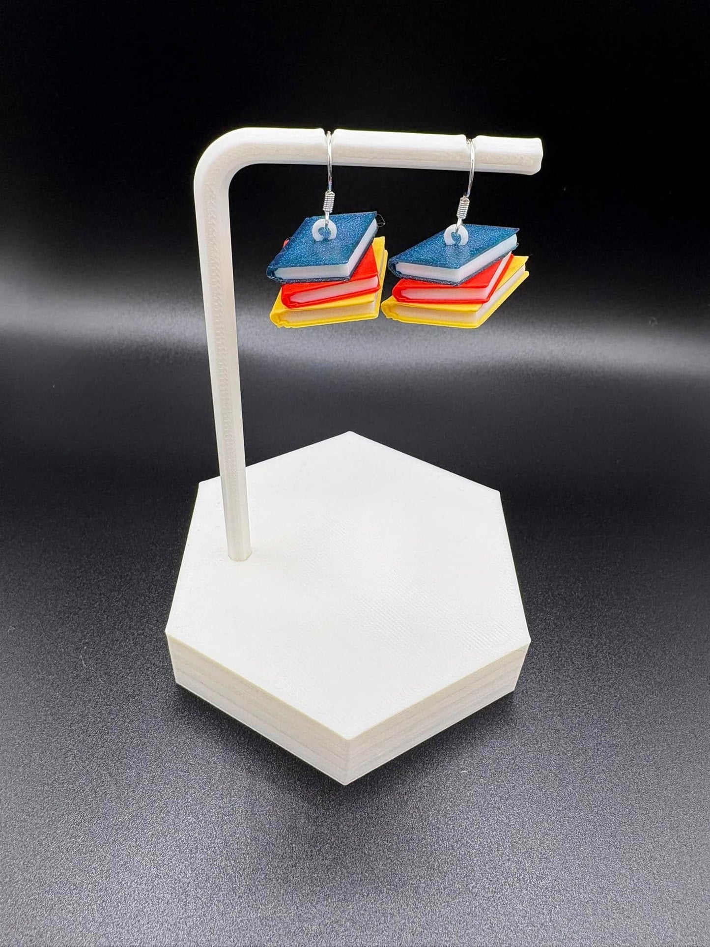 Book Stack Earrings