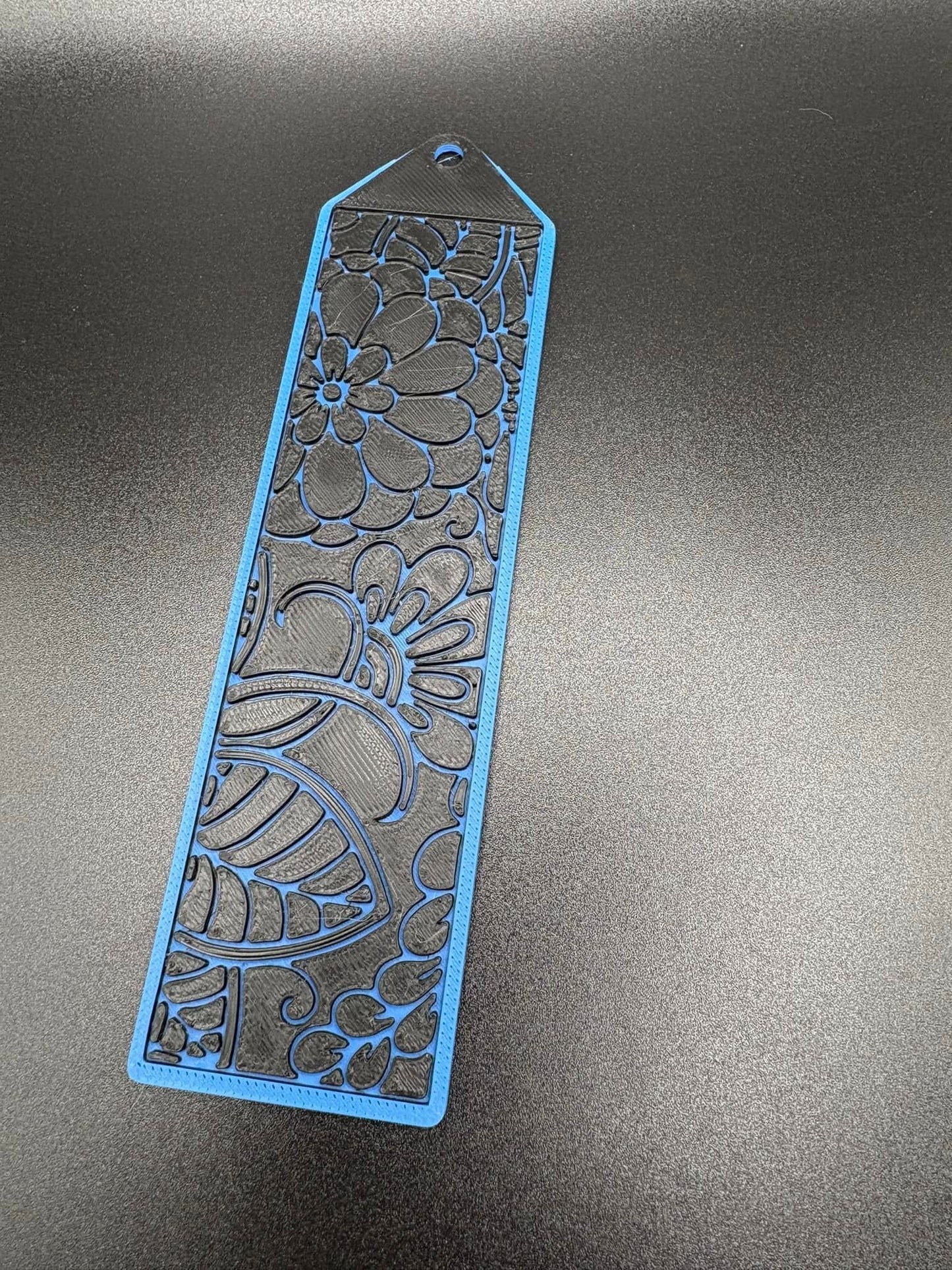 Neon Flower Bookmark