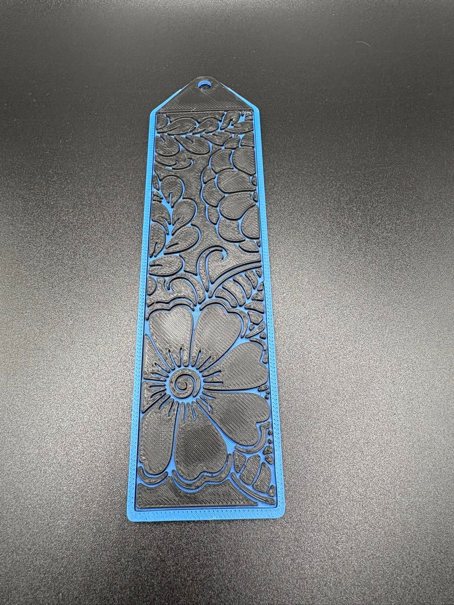 Neon Flower Bookmark