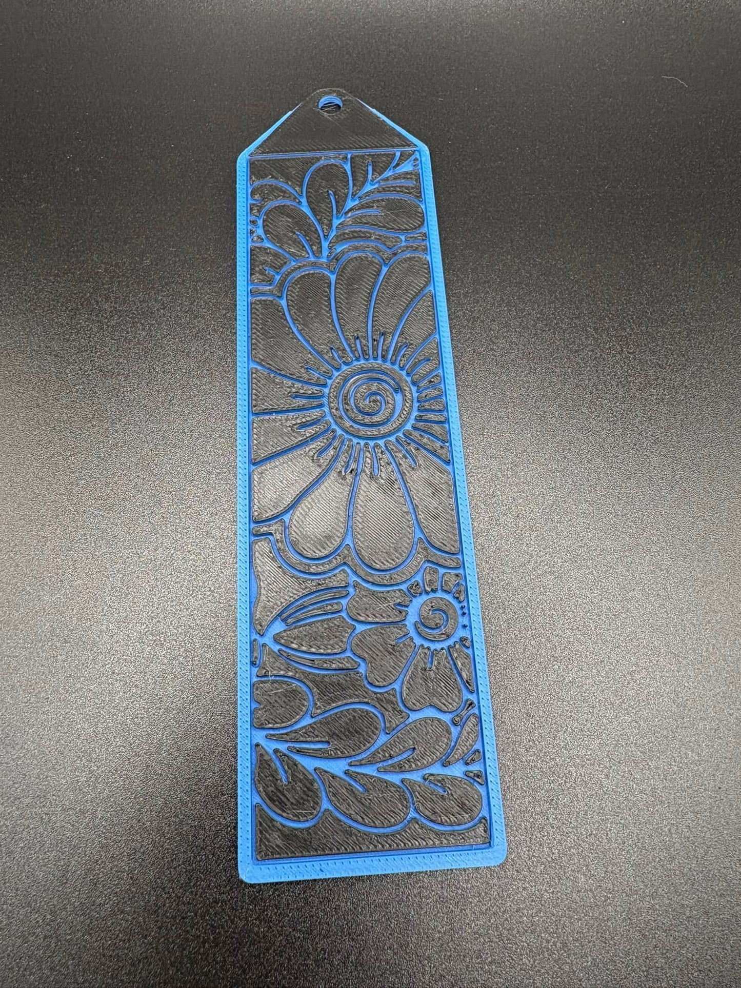 Neon Flower Bookmark