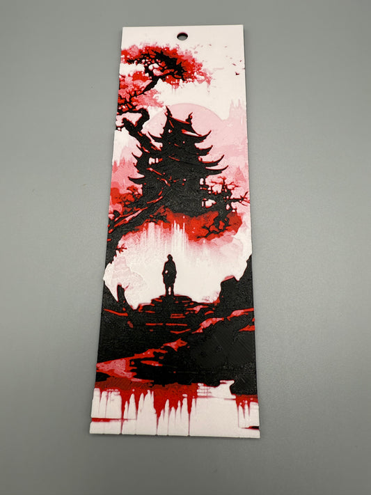 Japanese landscape bookmark Set