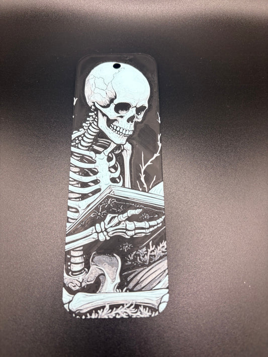 Gothic Skeleton Bookmark set
