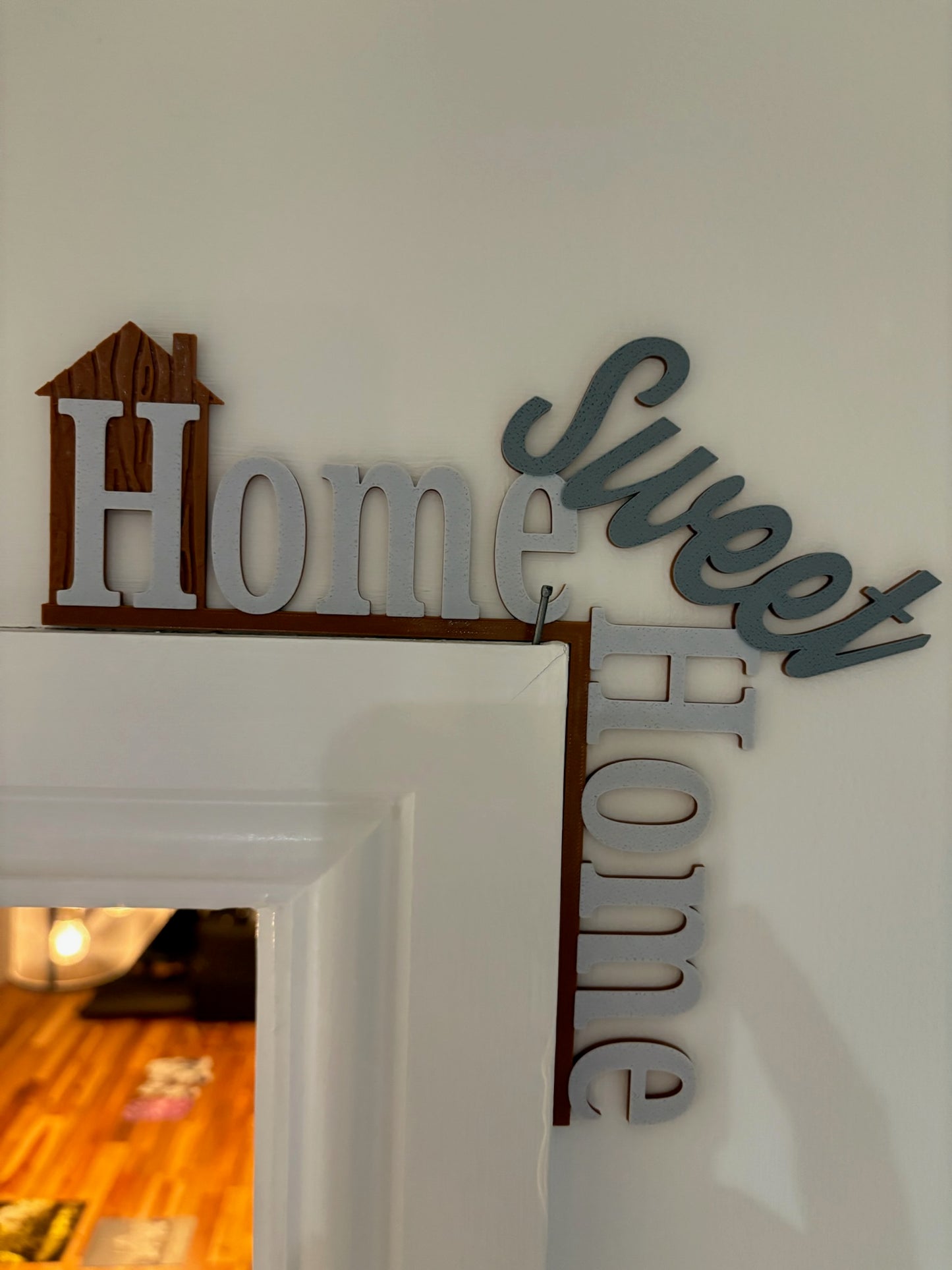 Home Sweet Home Door Art