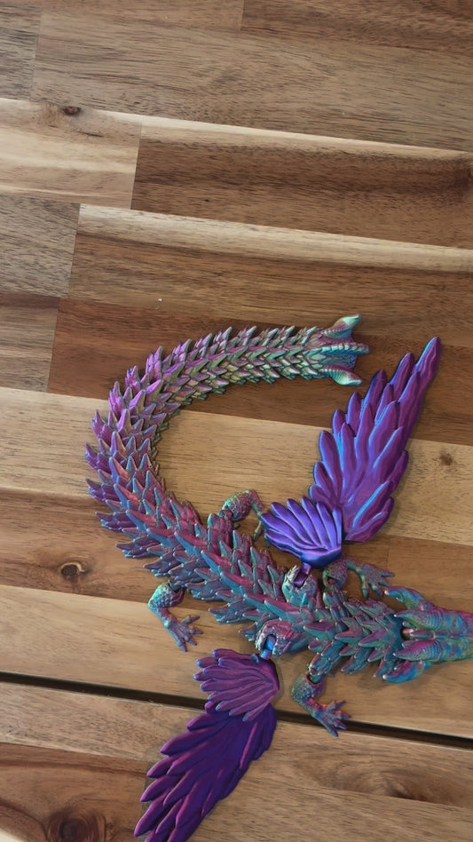 Large Movable Winged Dragon